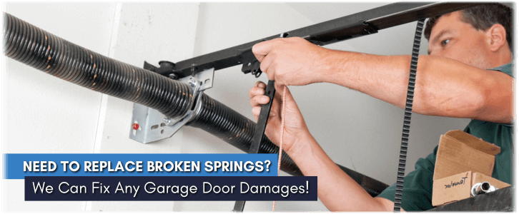 Broken Garage Door Spring Boerne